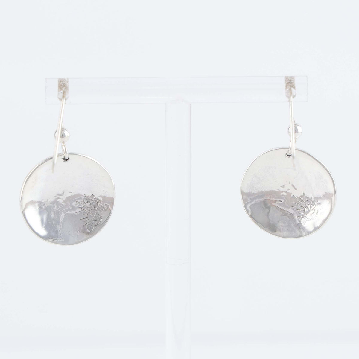Hopi Four Directions Earrings by Anderson Koinva