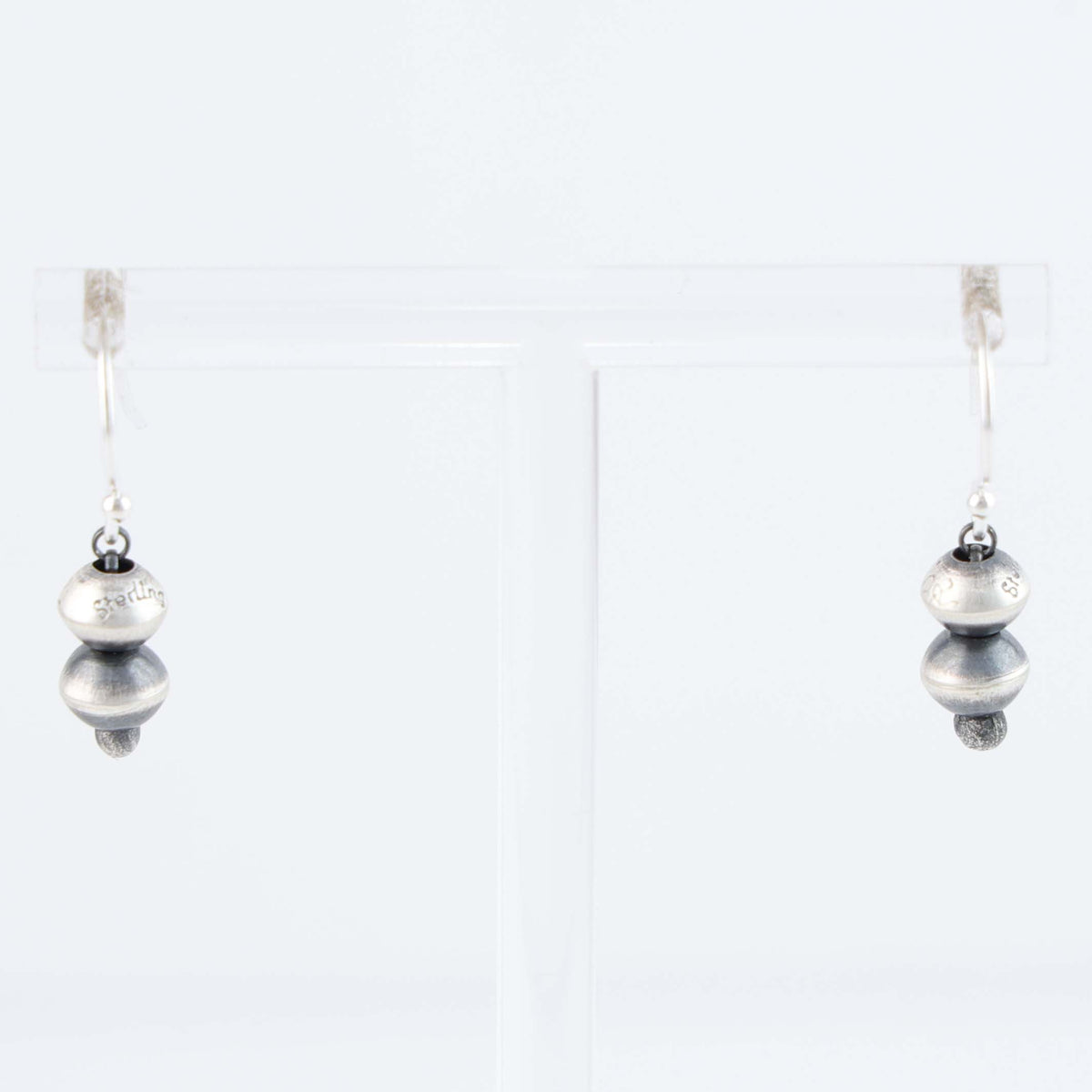 Navajo Pearl Earrings by Victoria Haley-Anderson