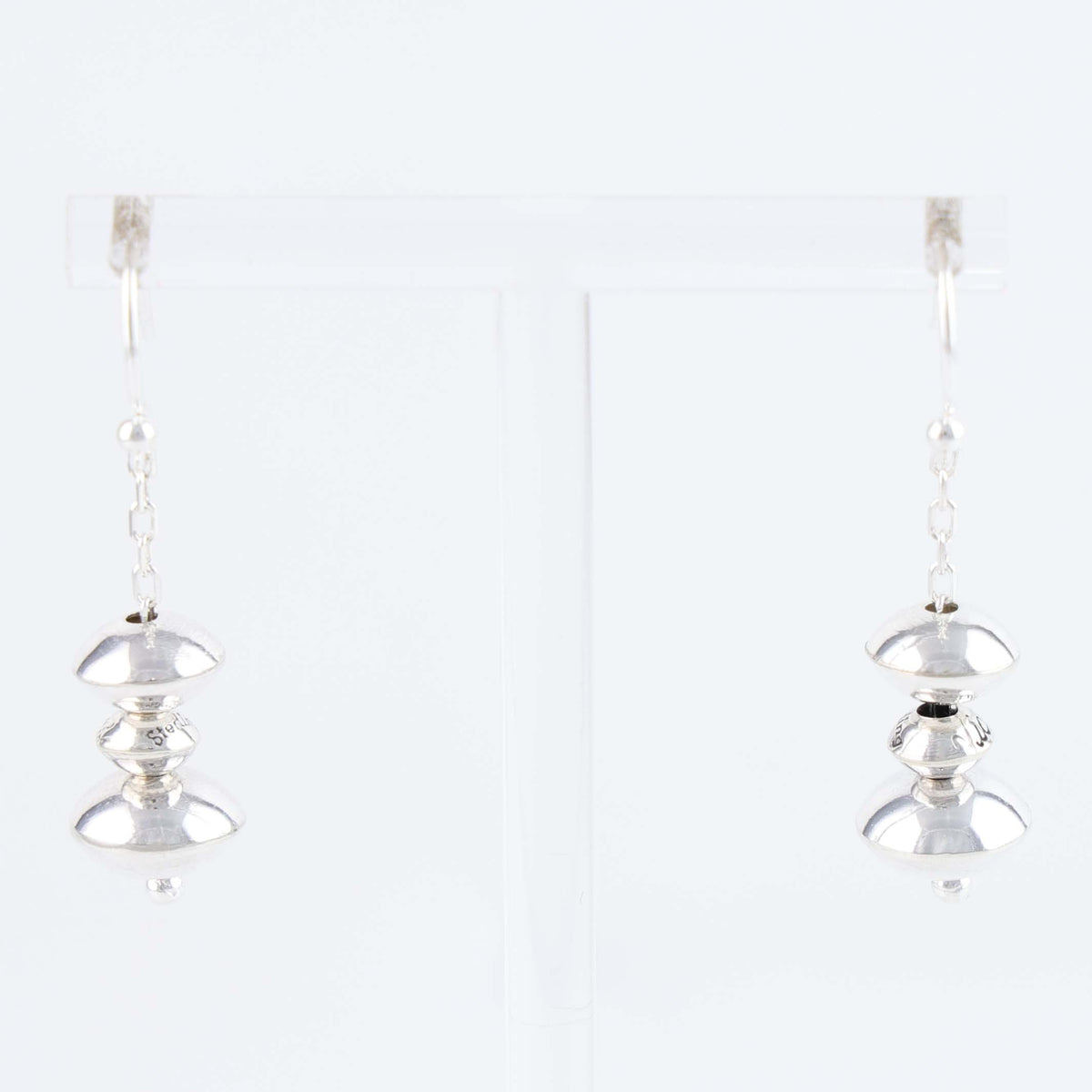 Navajo Pearl Earrings by Victoria Haley-Anderson
