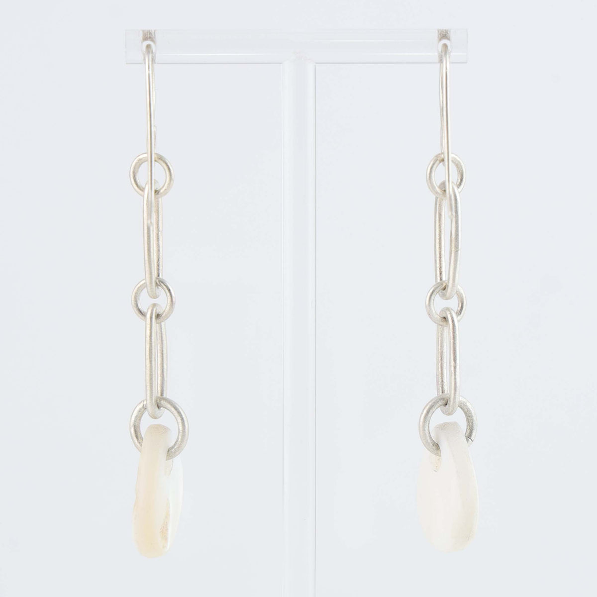 Navajo Shell Earrings by Morris Muskett