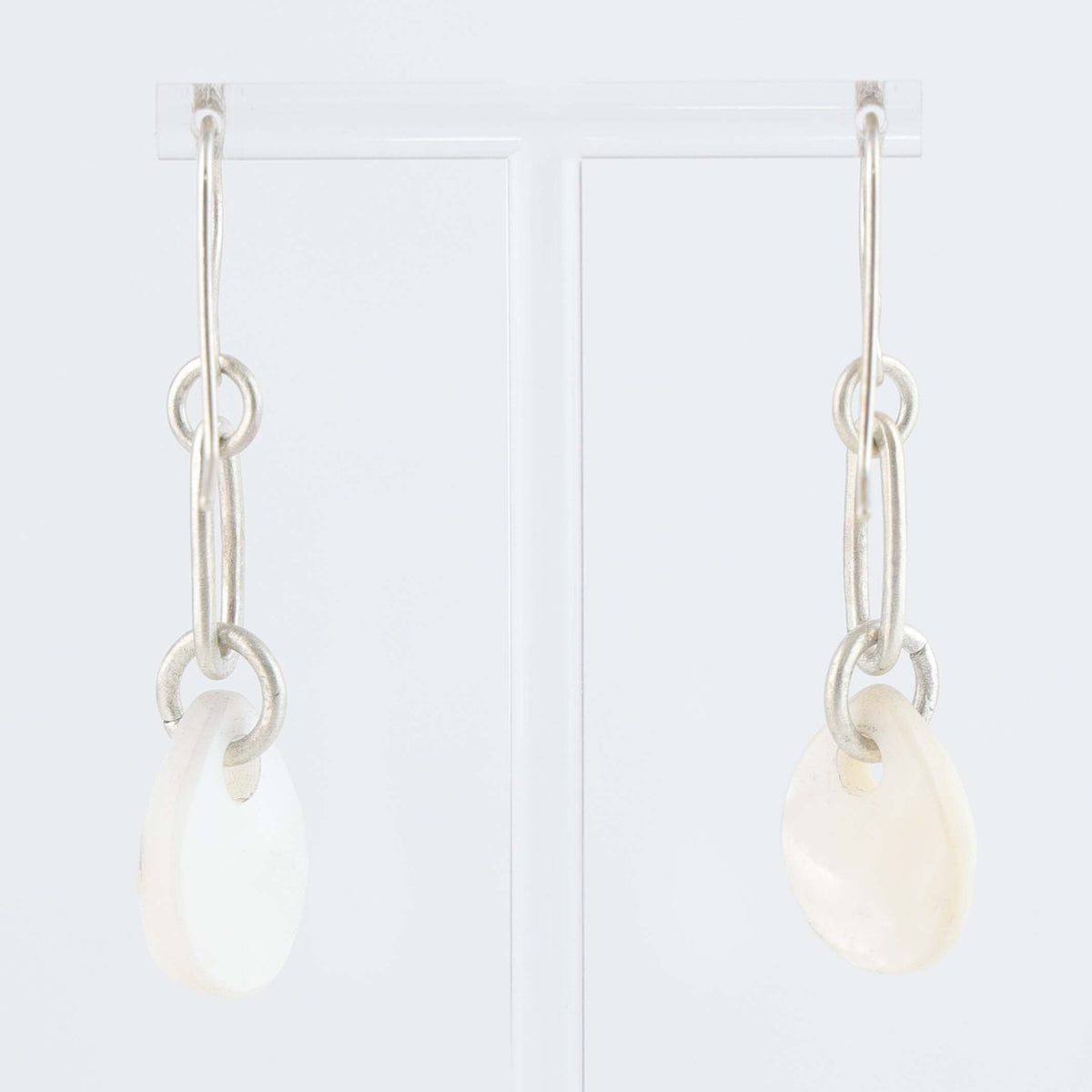Navajo Shell Earrings by Morris Muskett