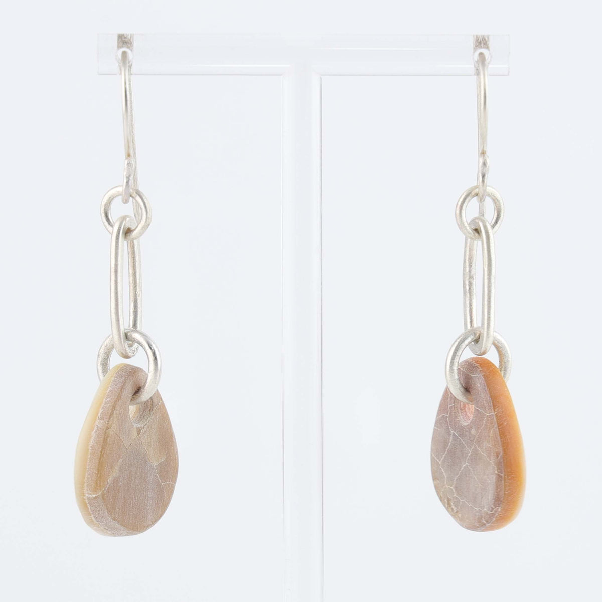 Navajo Shell Earrings by Morris Muskett