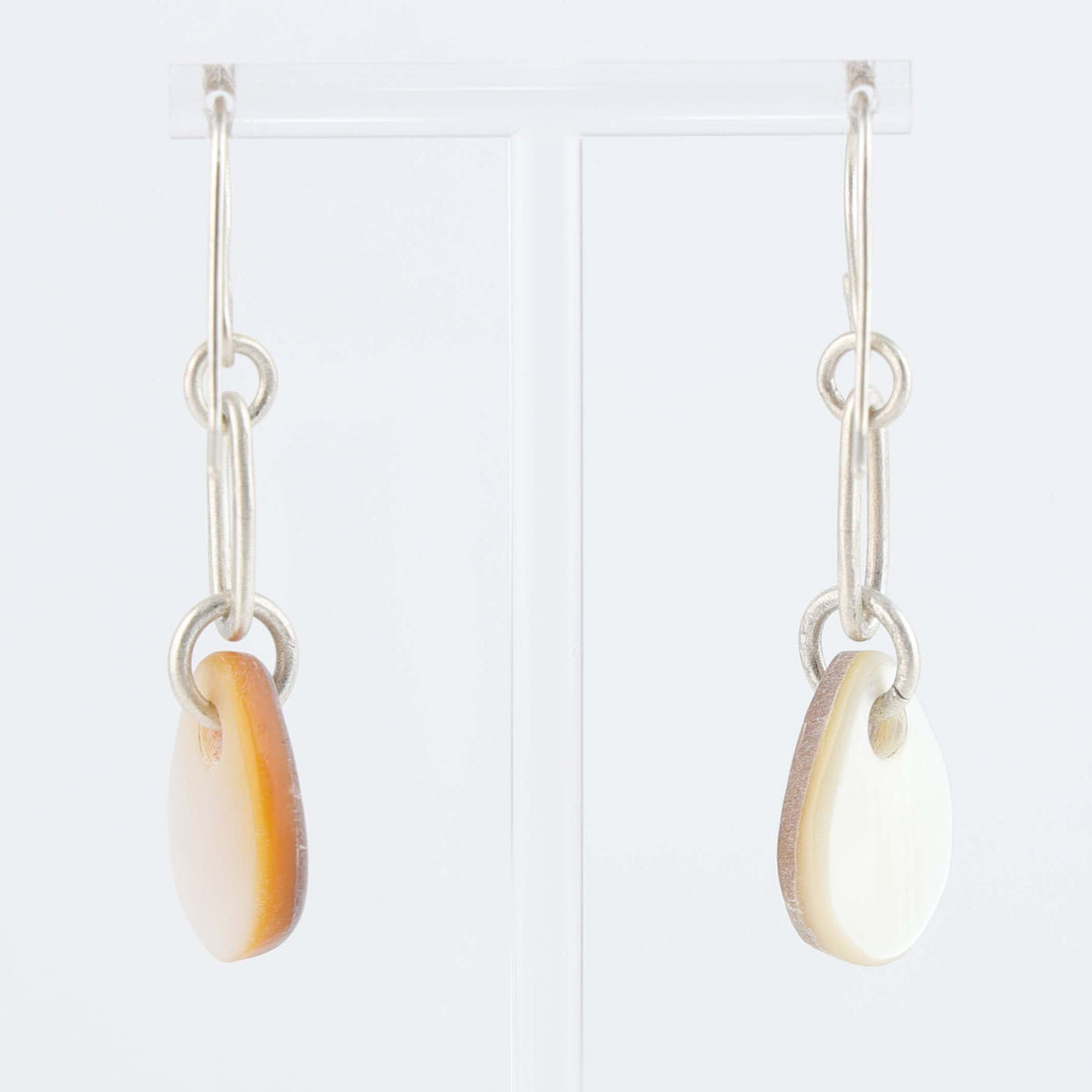 Navajo Shell Earrings by Morris Muskett