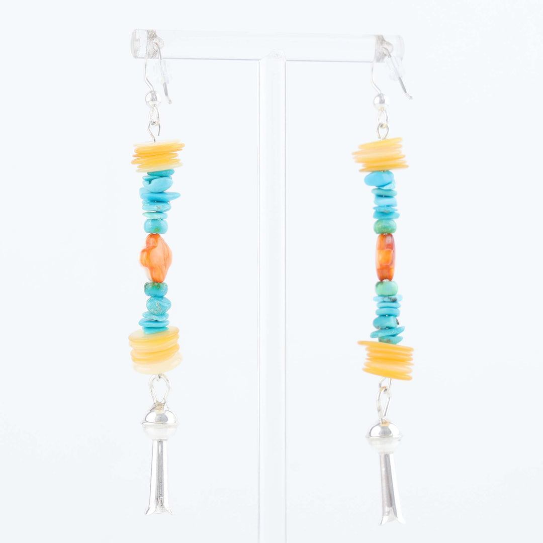 Navajo Colorful Bead Earrings