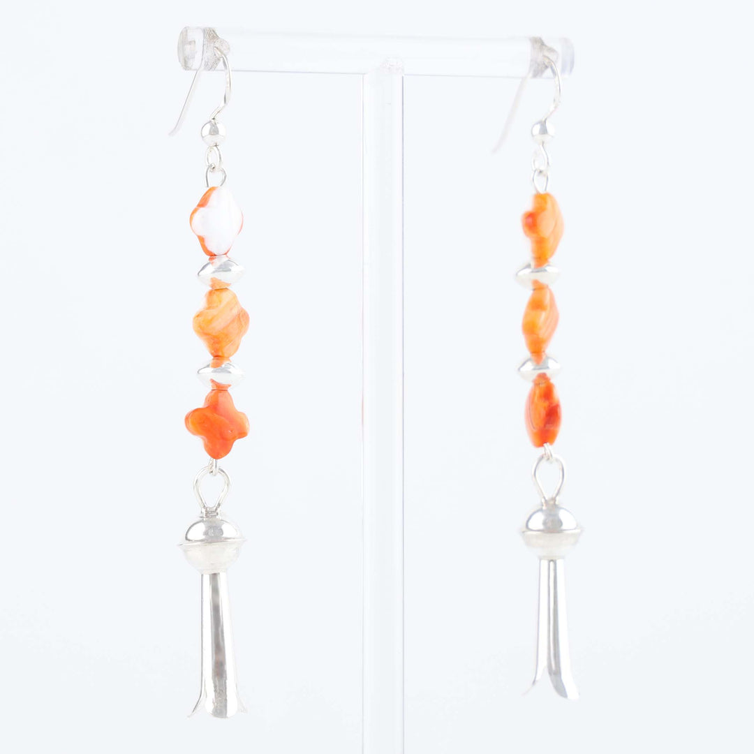 Navajo Spiny Oyster Shell Earrings