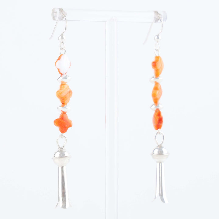 Navajo Spiny Oyster Shell Earrings