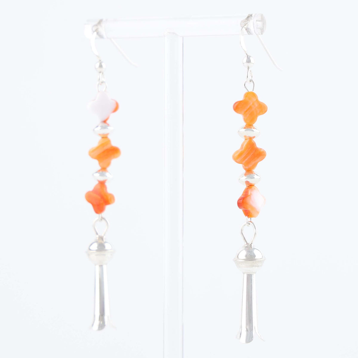 Navajo Spiny Oyster Shell Earrings by Hailee Tabaha