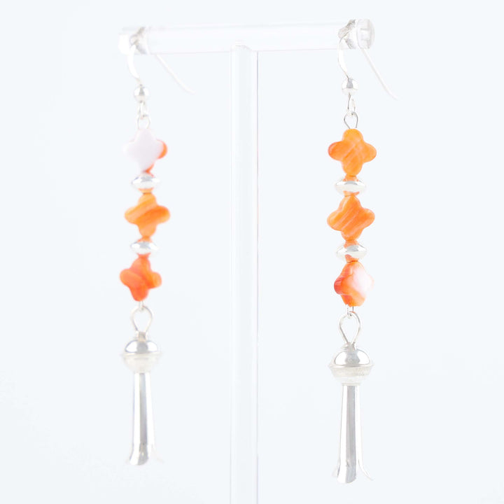 Navajo Spiny Oyster Shell Earrings