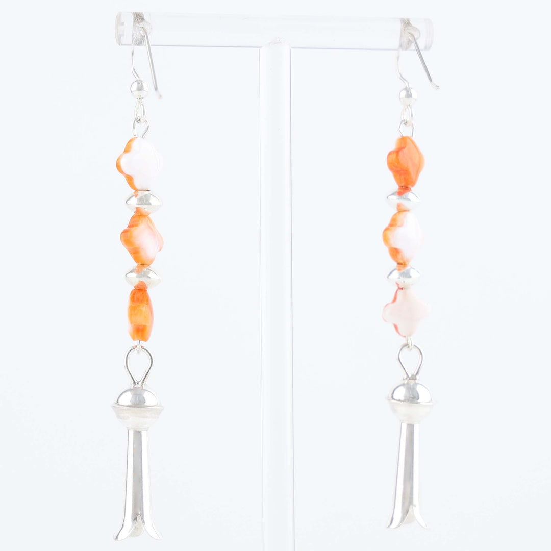 Navajo Spiny Oyster Shell Earrings