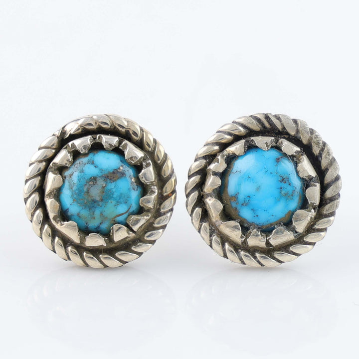 Navajo Kingman Turquoise Earrings