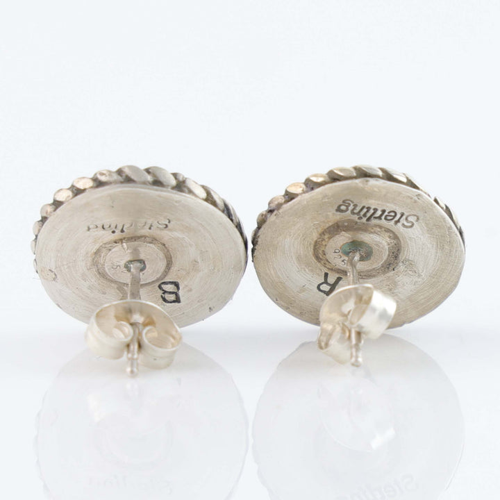 Navajo Kingman Turquoise Earrings