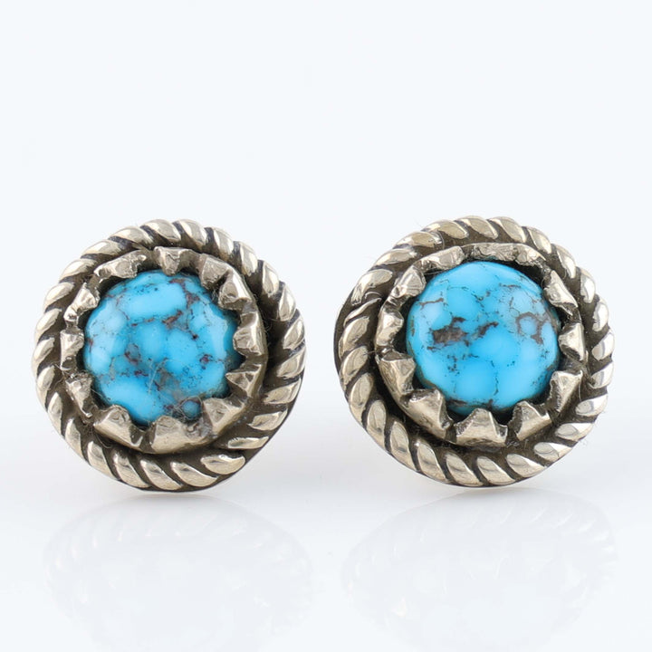 Navajo Kingman Turquoise Earrings