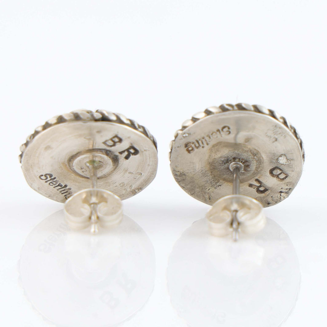 Navajo Kingman Turquoise Earrings