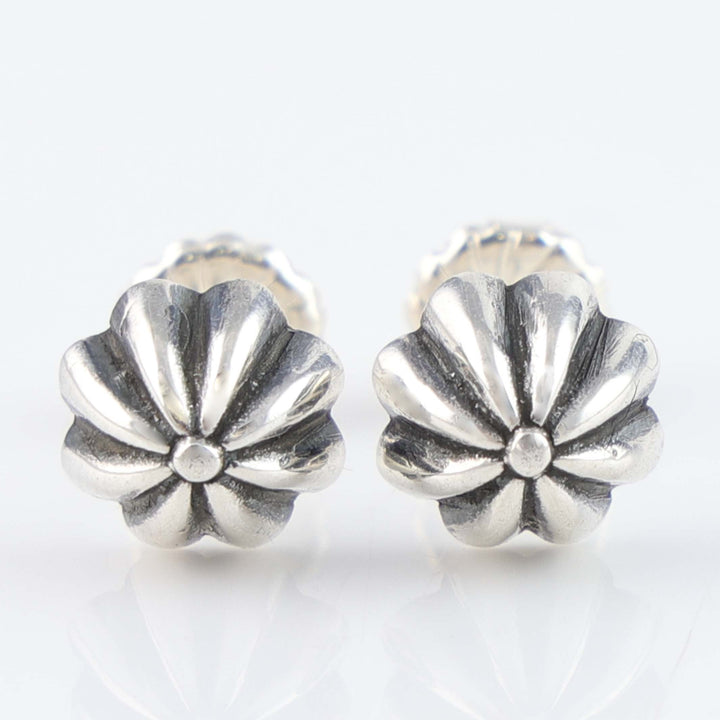 Navajo Fluted Bead Earrings