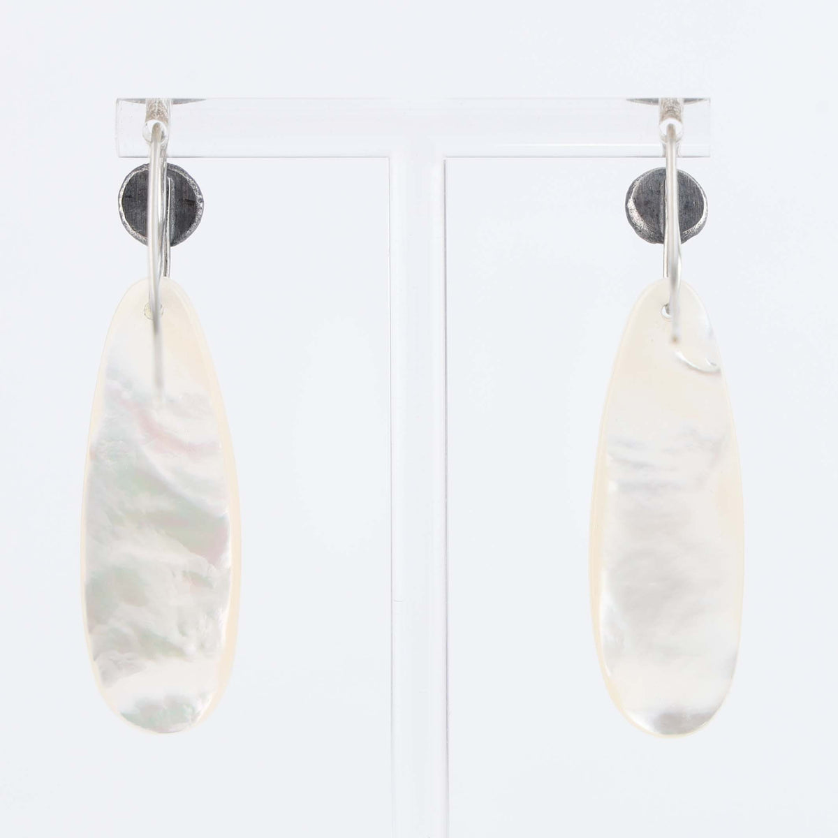 Hopi Mother of Pearl Earrings by Piki Wadsworth