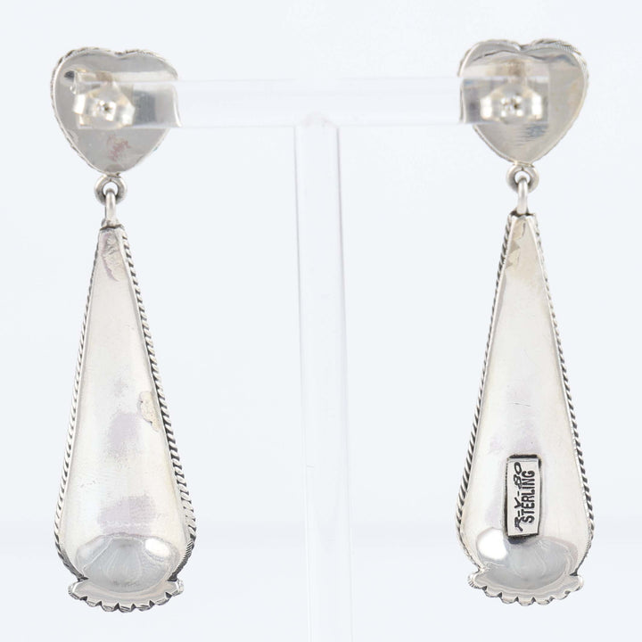 Navajo Sleeping Beauty Turquoise Earrings