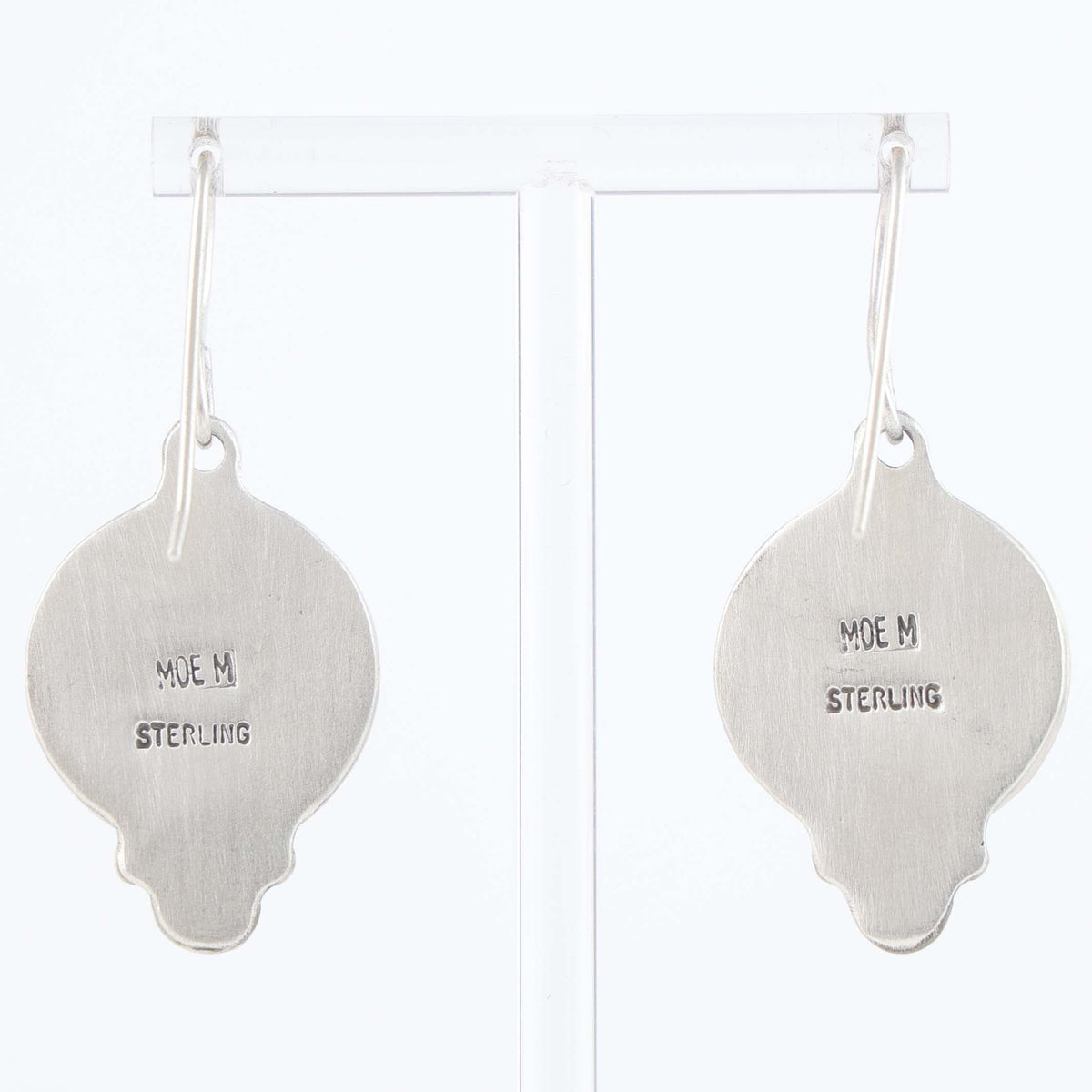 Navajo Buffalo Nickel Earrings by Morris Muskett