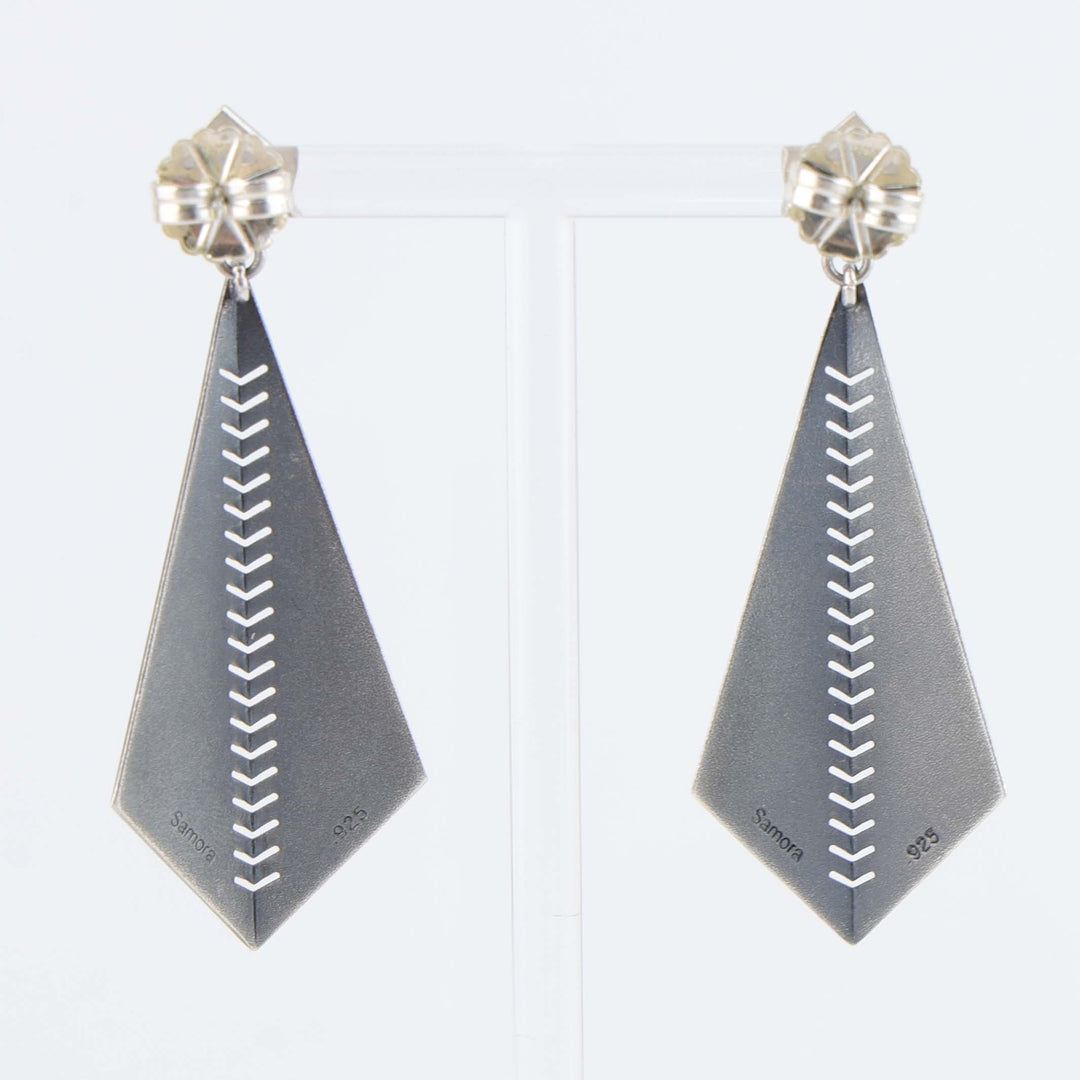 Taos Delta and Pyramid Earrings