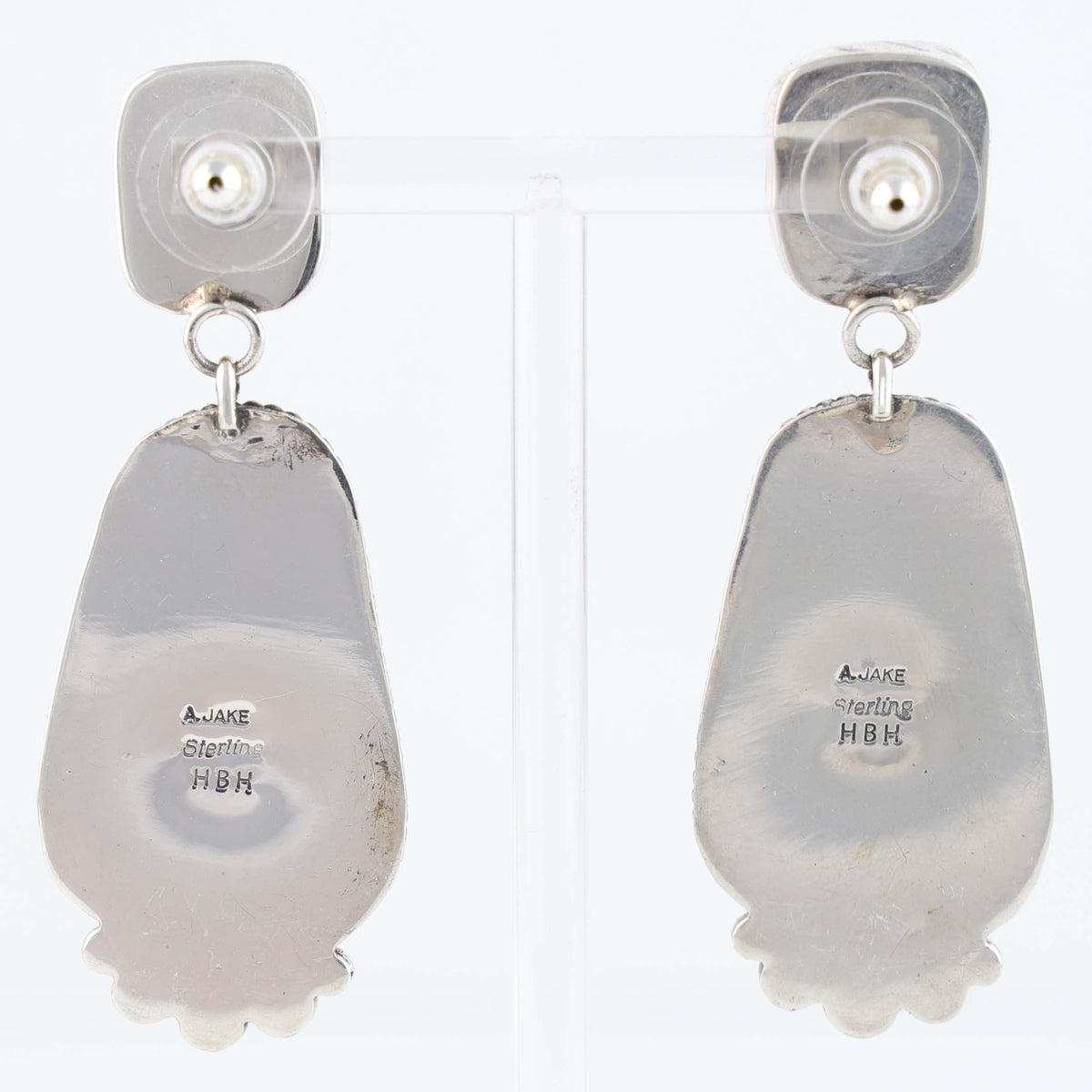 Blue Moon Turquoise Earrings by Albert Jake and Bruce Eckhardt