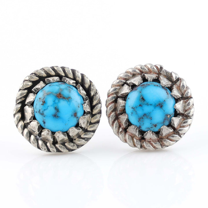 Navajo Kingman Turquoise Earrings