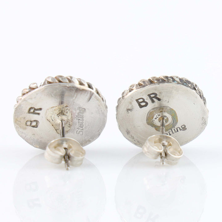 Navajo Kingman Turquoise Earrings