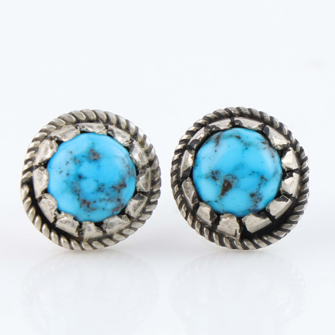 Navajo Kingman Turquoise Earrings