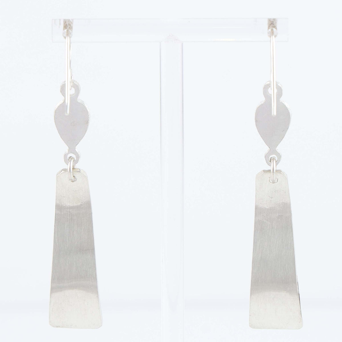 Navajo Red Mountain Turquoise Earrings by Peter Nelson