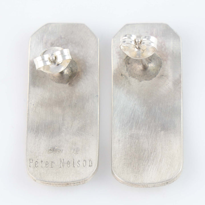 Navajo Overlay Earrings