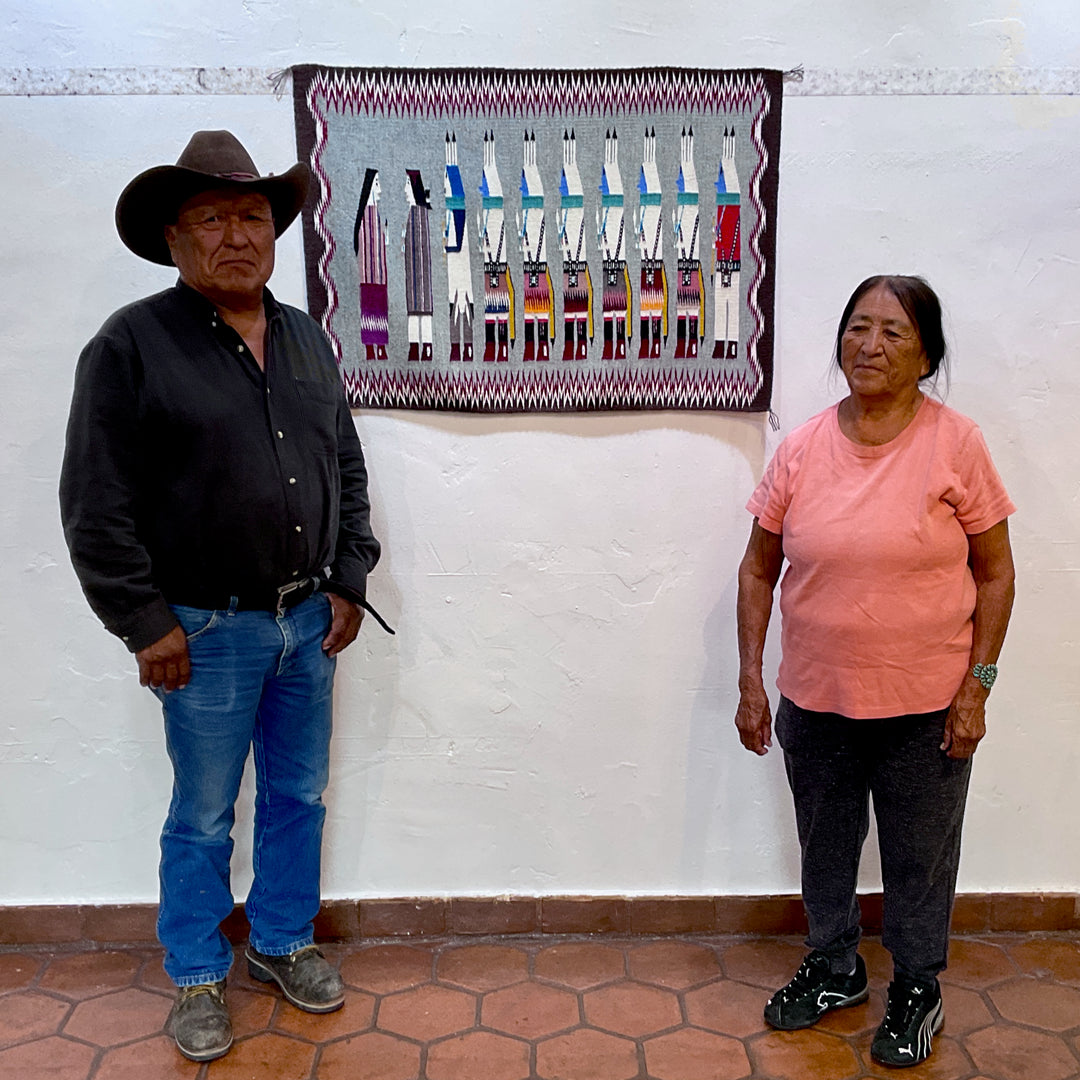 Navajo Yei-be-chai Weaving