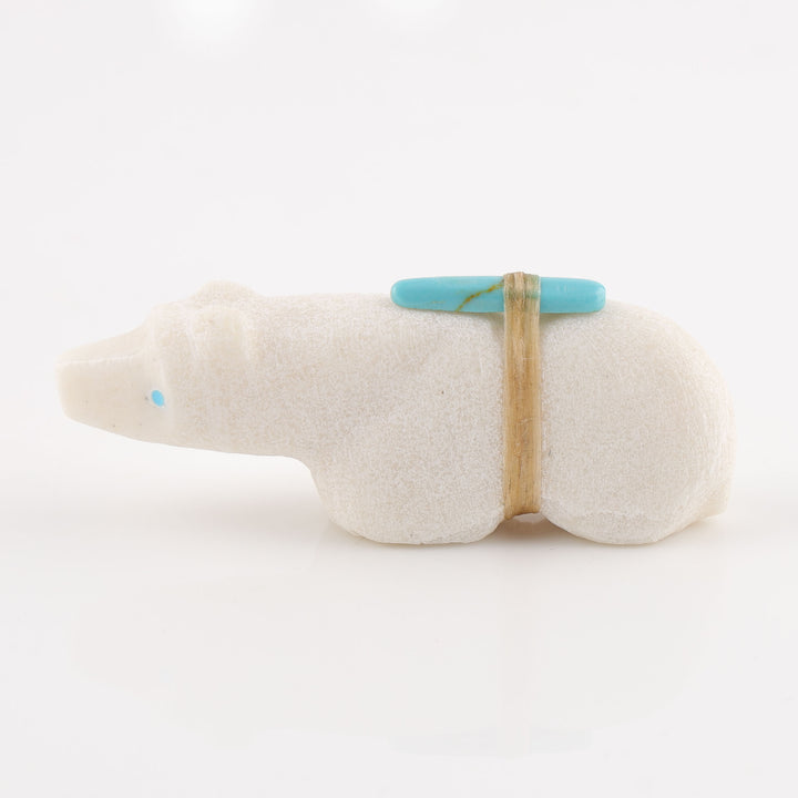 White Marble Bear Fetish