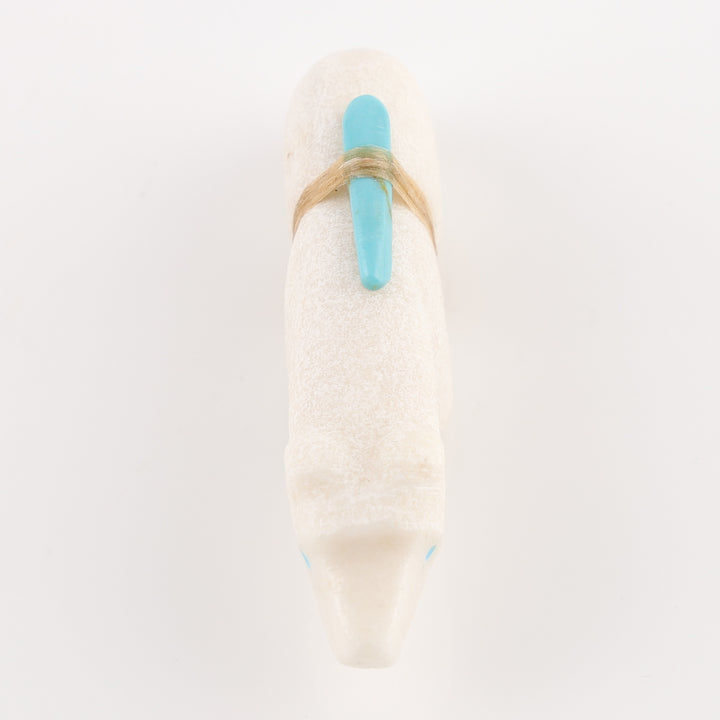 White Marble Bear Fetish