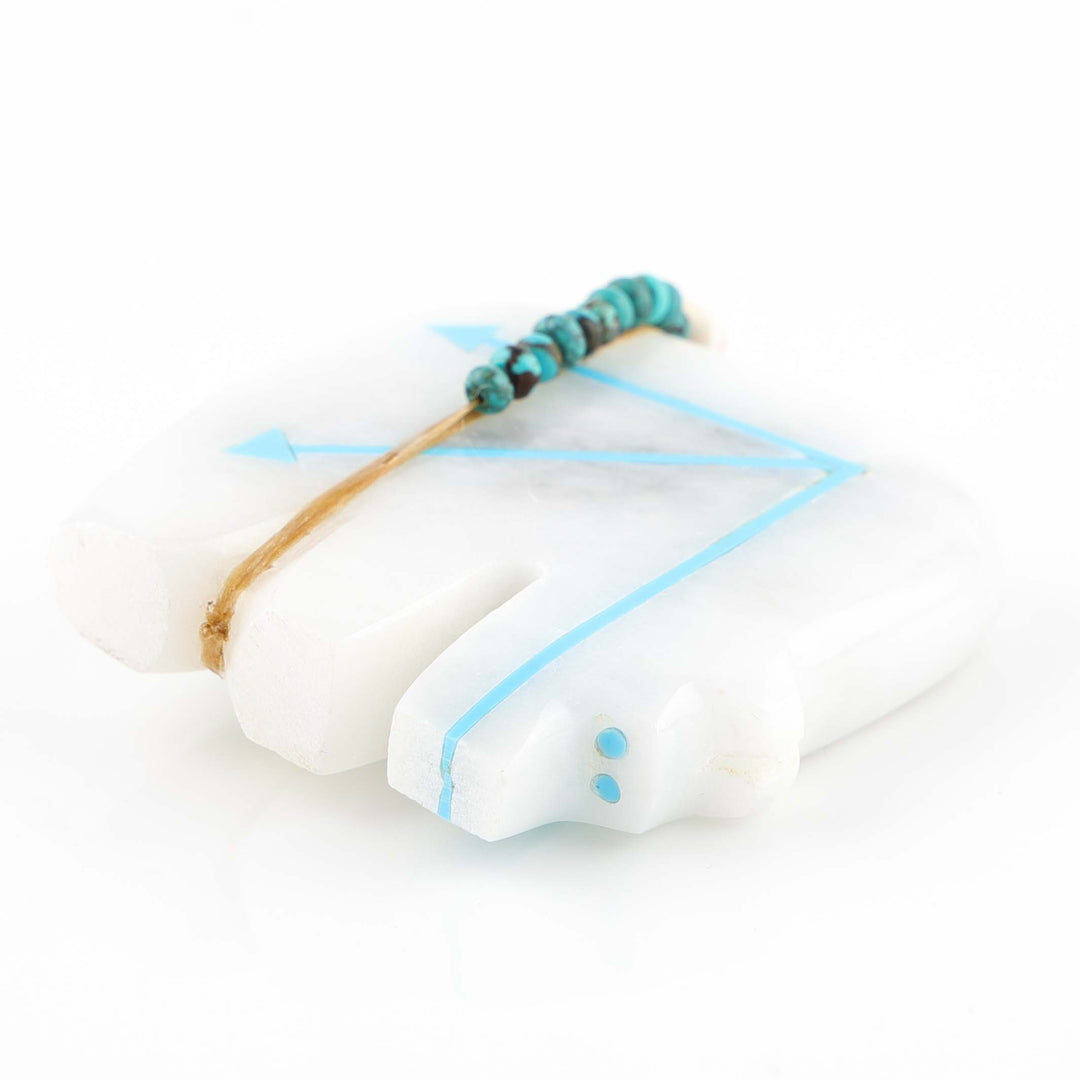 White Marble Bear Fetish