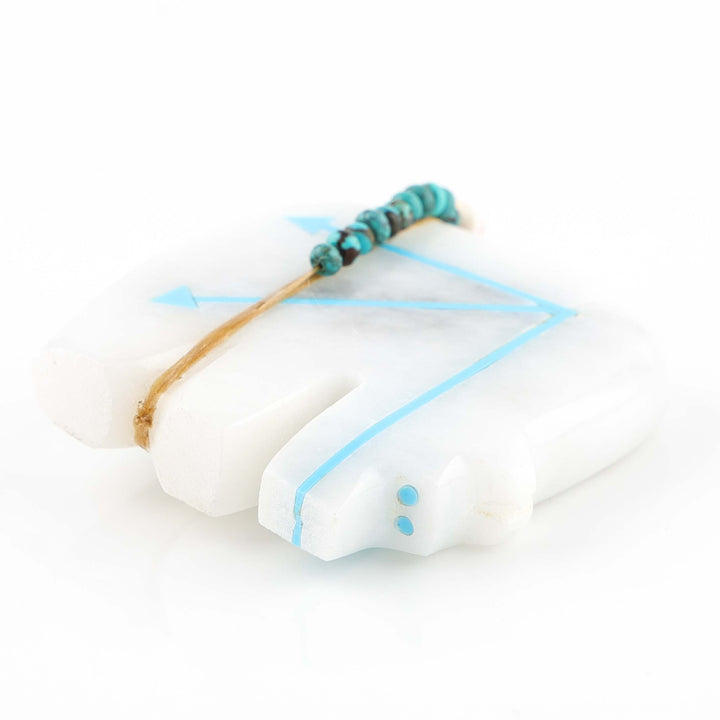 White Marble Bear Fetish