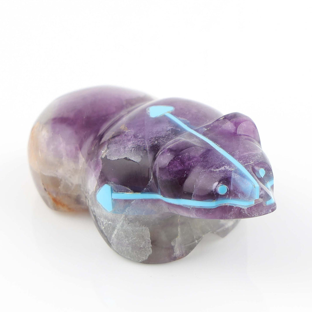 Flouorite Bear Fetish