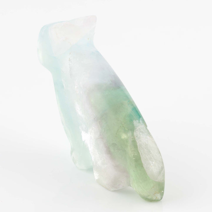 Fluorite Wolf Fetish