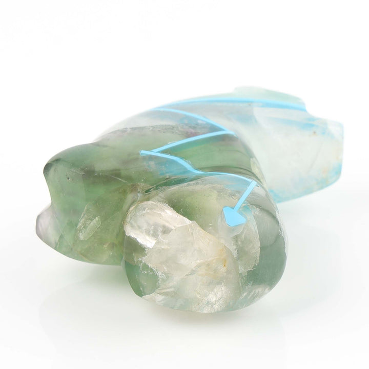 Fluorite Bear Fetish