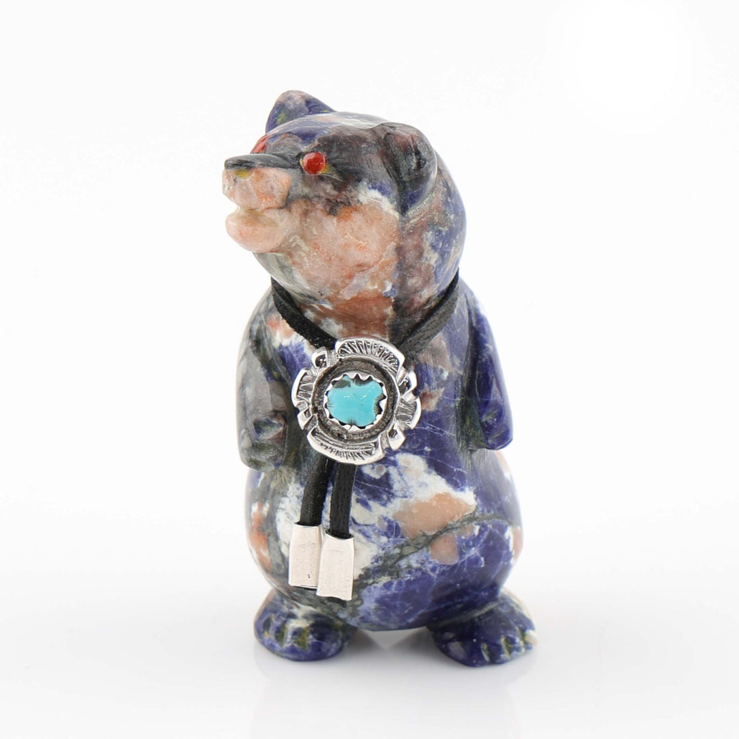 Sodalite Bear Fetish