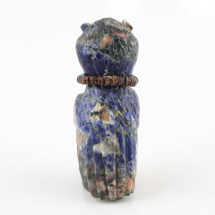 Sodalite Owl Fetish