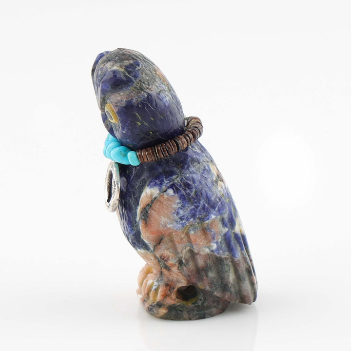 Sodalite Owl Fetish