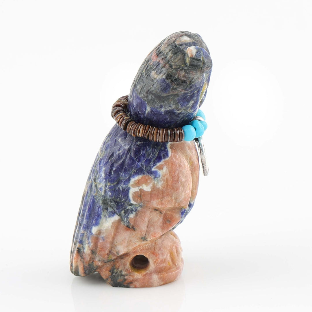 Sodalite Owl Fetish