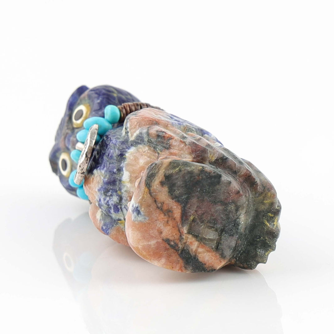 Sodalite Owl Fetish