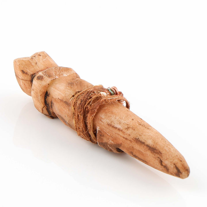Travertine Fox Sculpture