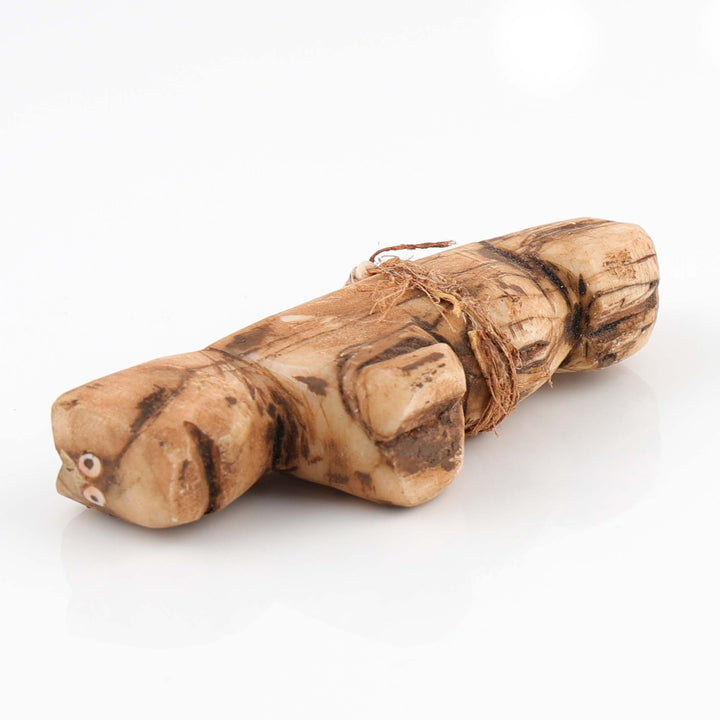 Travertine Mountain Lion Sculpture