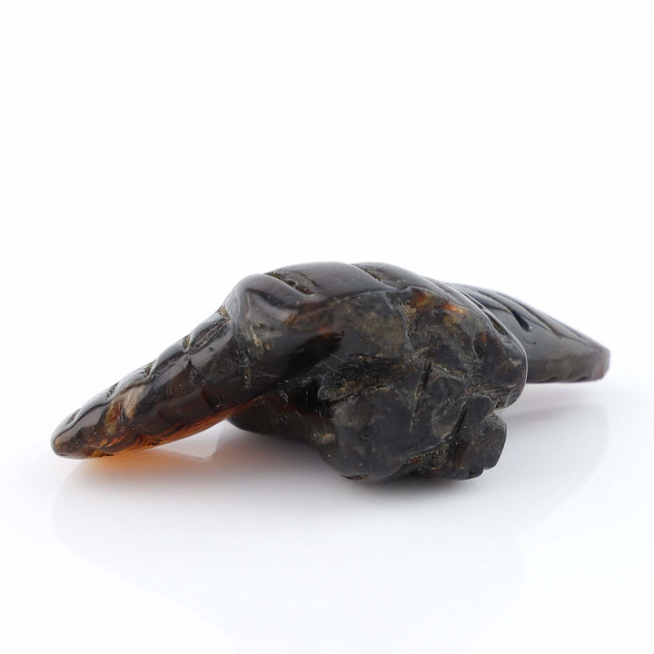 Zuni Amber Eagle Fetish
