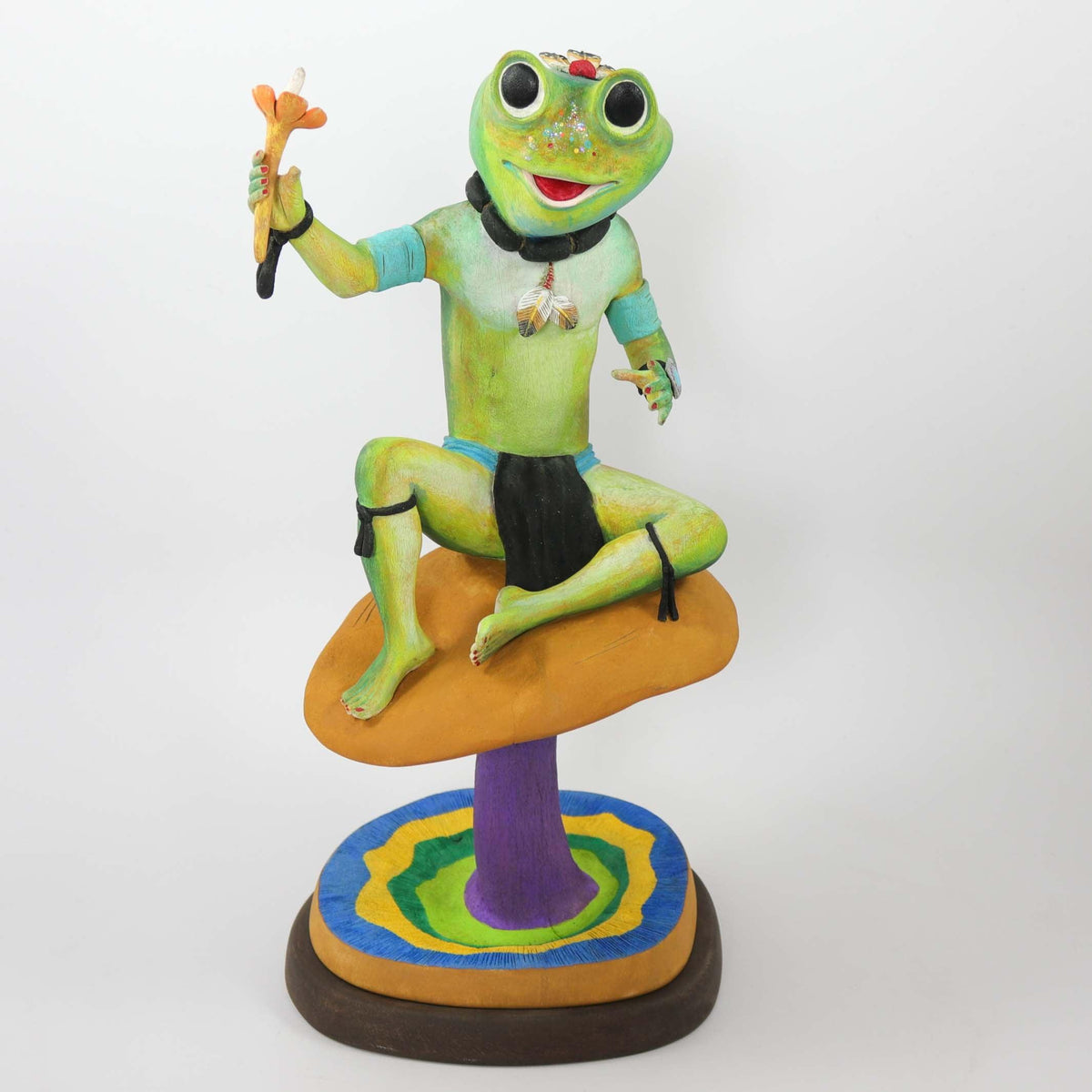 Hopi Frog Kachina by Michael Dean Jenkins