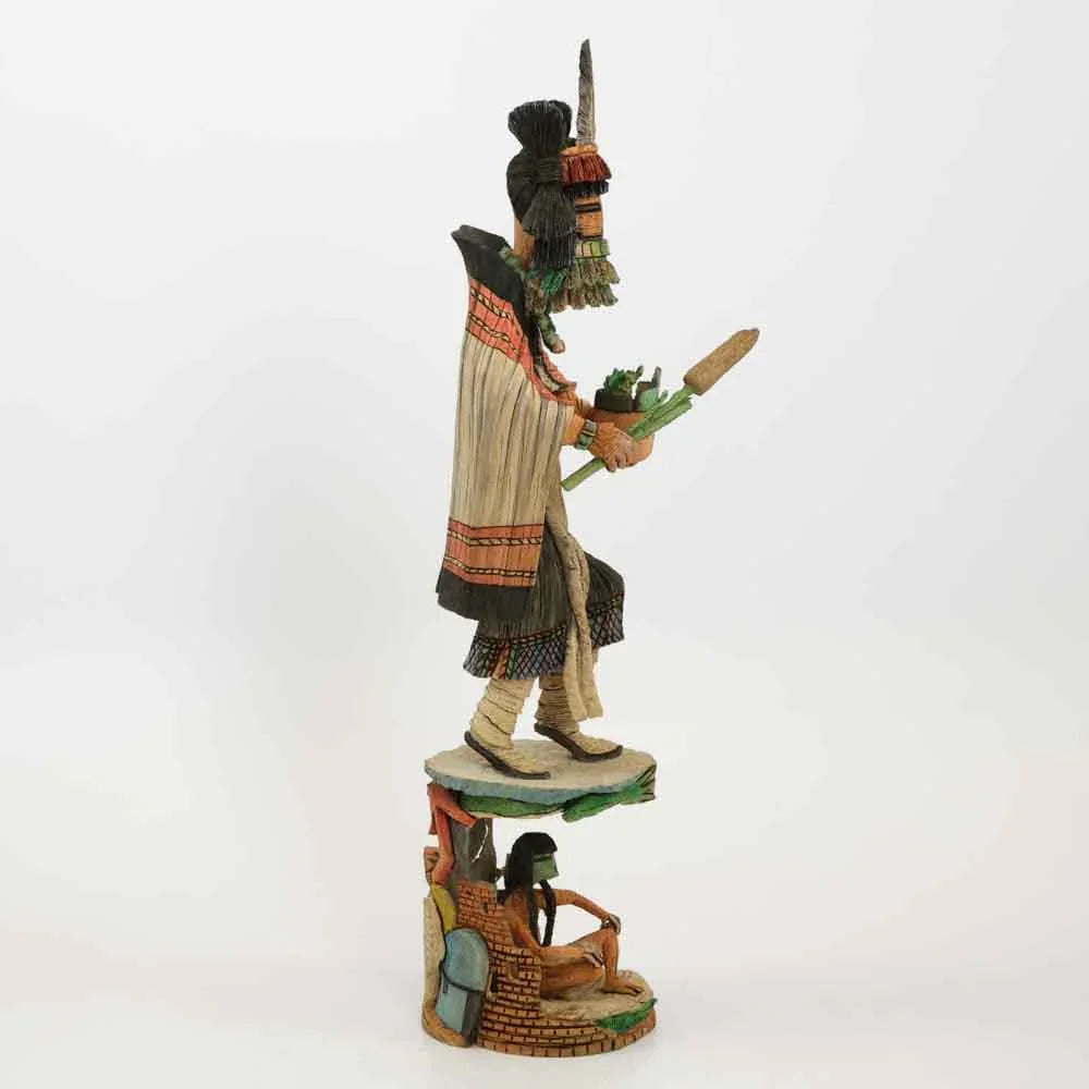Corn Maiden and Frog Kachina