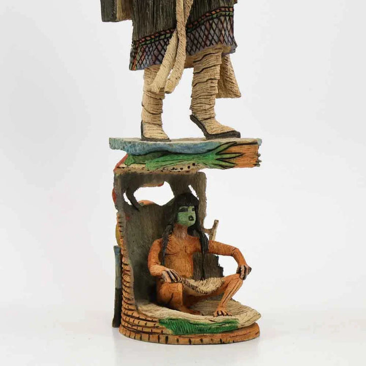 Corn Maiden and Frog Kachina