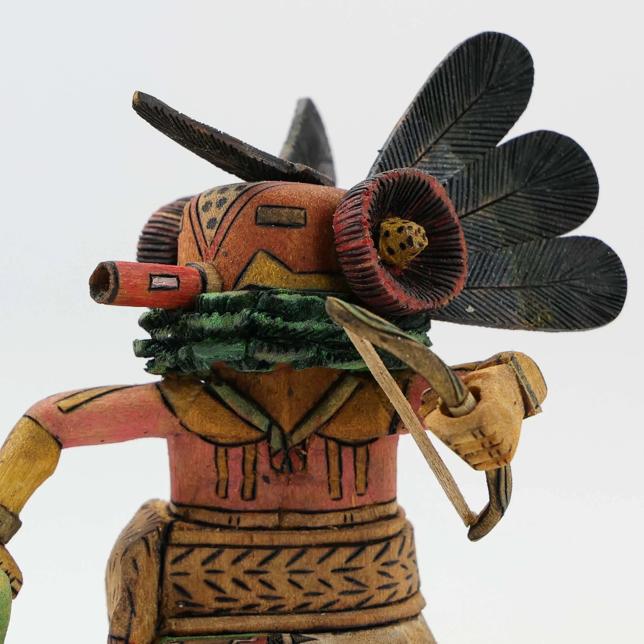 希少品！70's〜カチナドール人形　ネイティブアメリカン　USAヴィンテージ カチナドール ネイティブアメリカン/ナバホ族/カチーナ