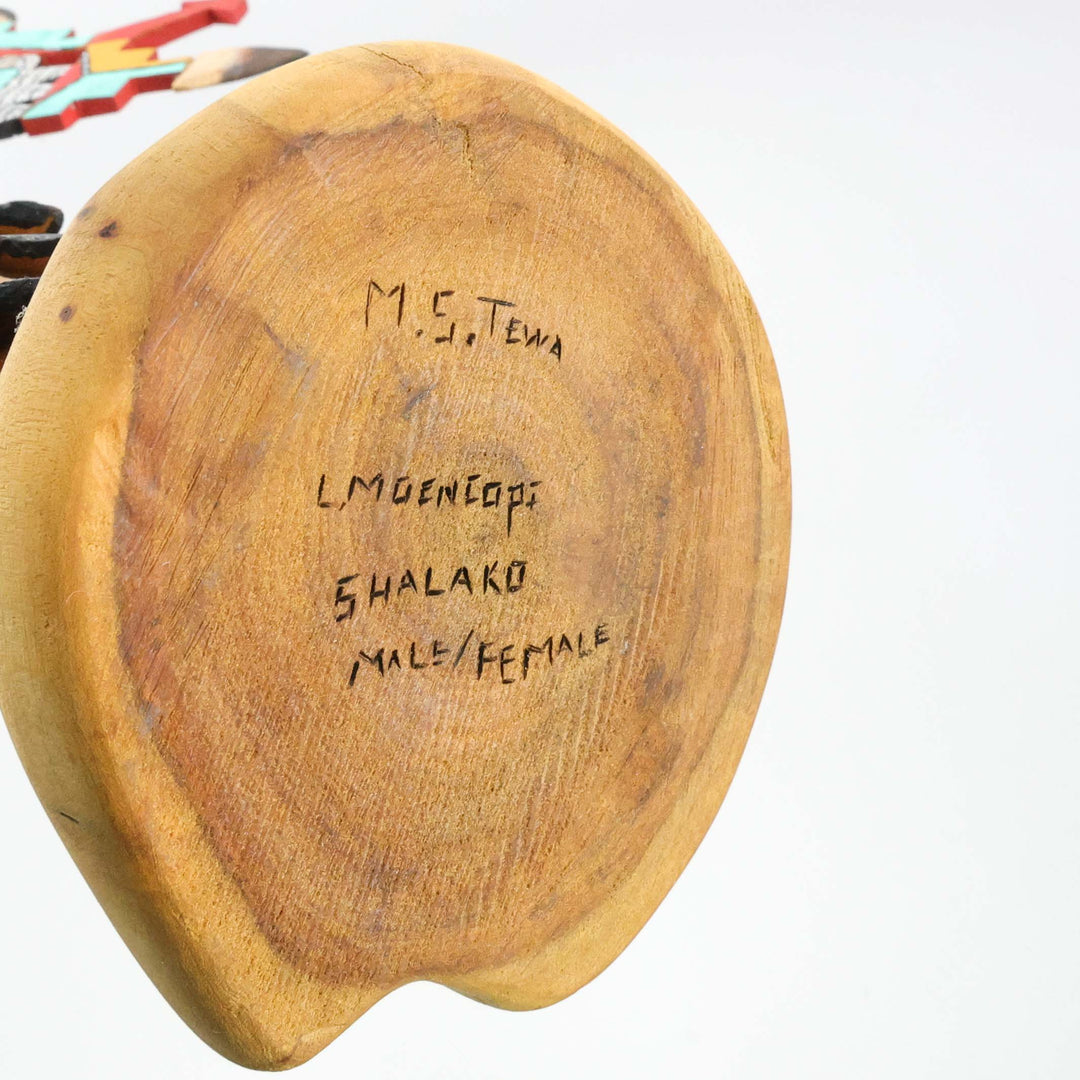 Double Shalako Kachina