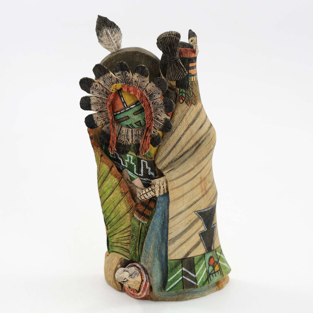 Reversible Kachina Sculpture